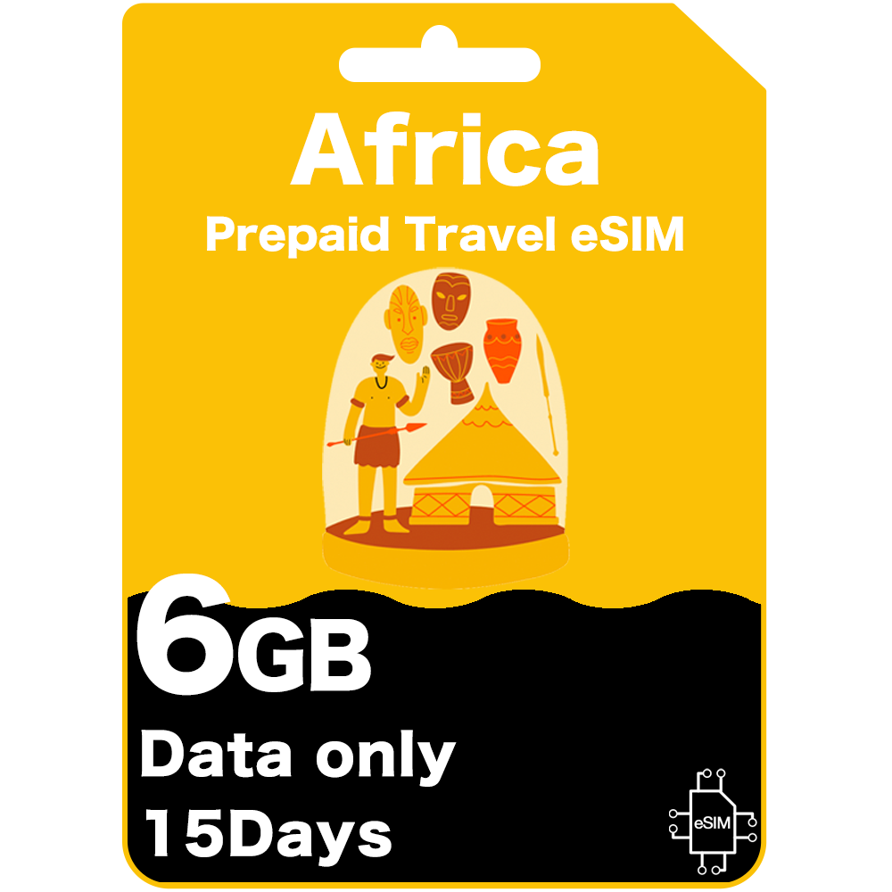 Africa prepaid eSIM card