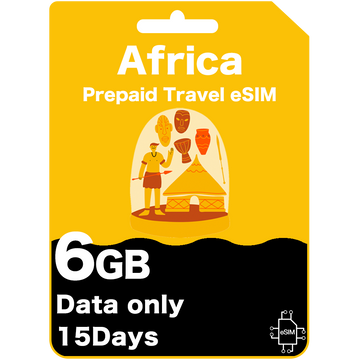 Africa prepaid eSIM card