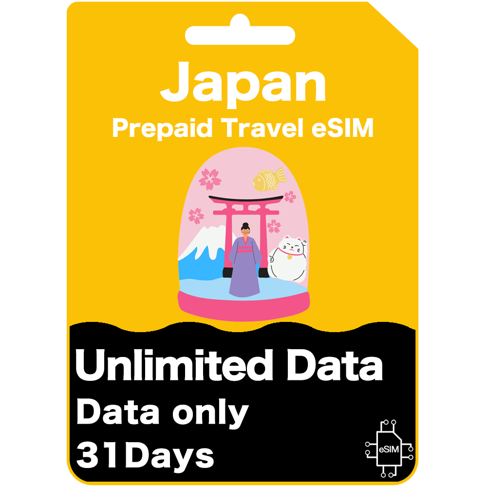 Japan eSIM card - au