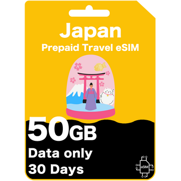 Japan Prepaid Travel eSIM Card - IIJmio