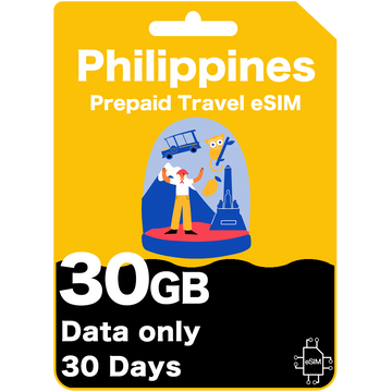 Philippines Prepaid Travel eSIM Card