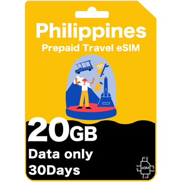 Philippines Prepaid Travel eSIM Card