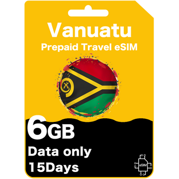 Vanuatu Prepaid Travel eSIM