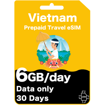 Vietnam Prepaid Travel eSIM Card